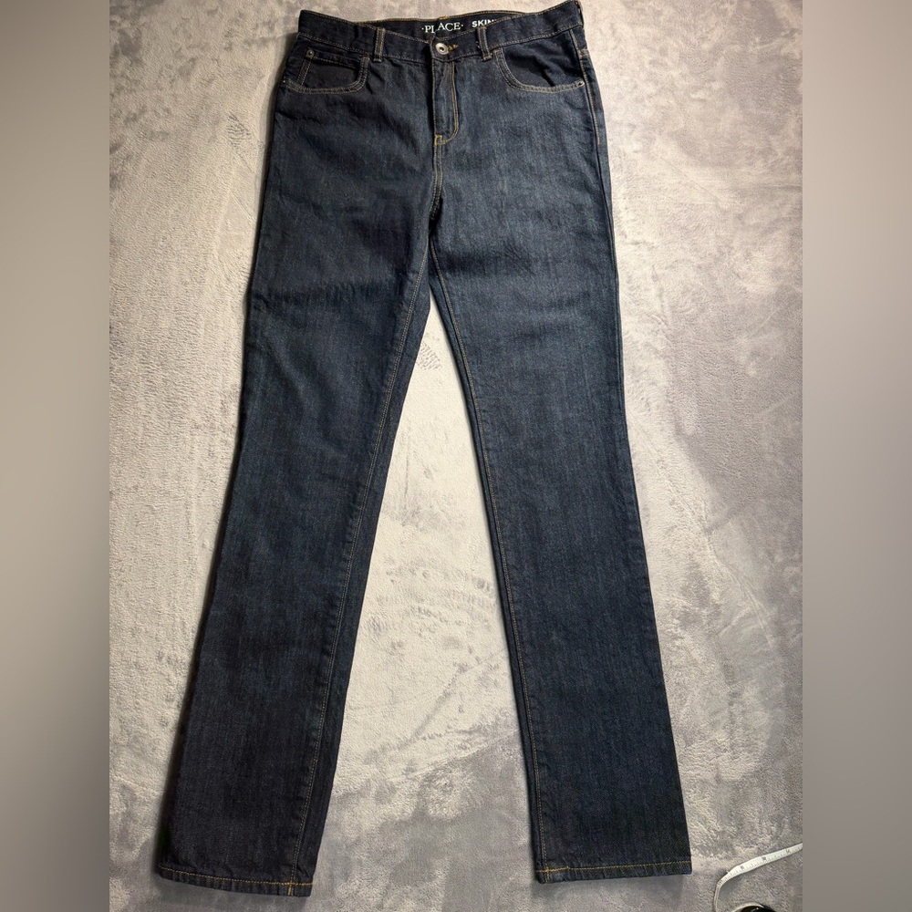 The Children's Place Dark Wash Straight Leg Jeans